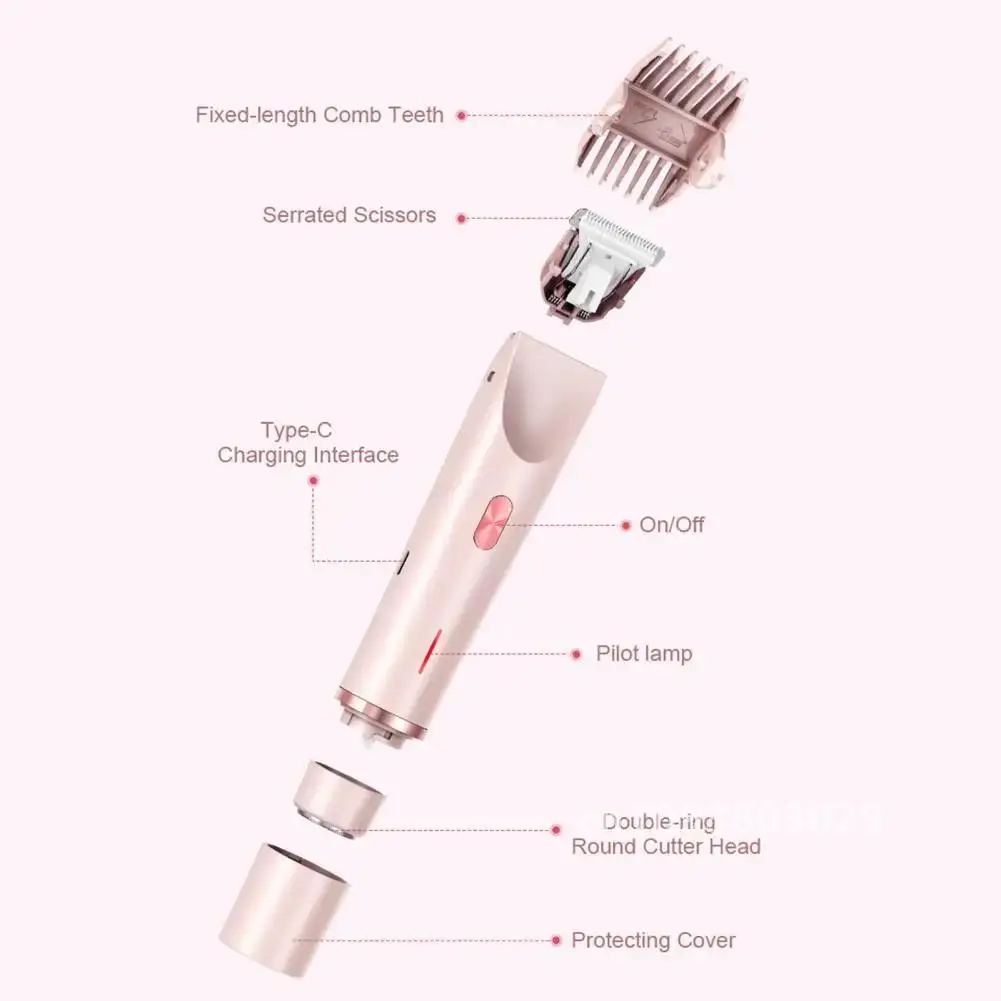 Waterproof Electric Shaver Shaver Electric Portable for Women for Ipx7 Waterproof Razor Face Rechargeable Bikini Trimmer Body
