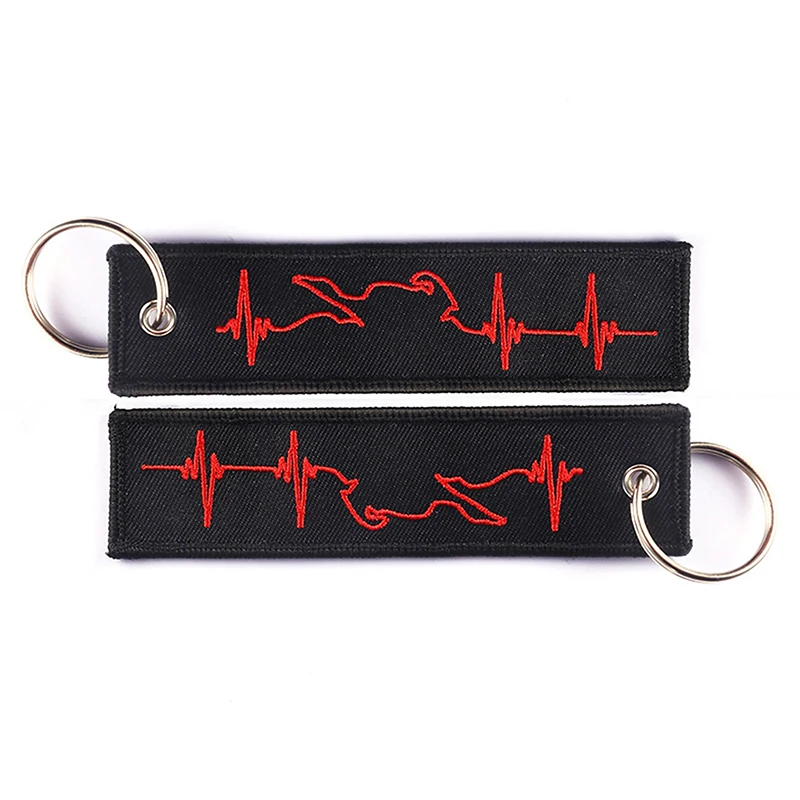 Remove Before Flight Keychain Jewelry Embroidery Co-Pilot Key Chain For Aviation Gifts Luggage Tag Label Fashion Keychains