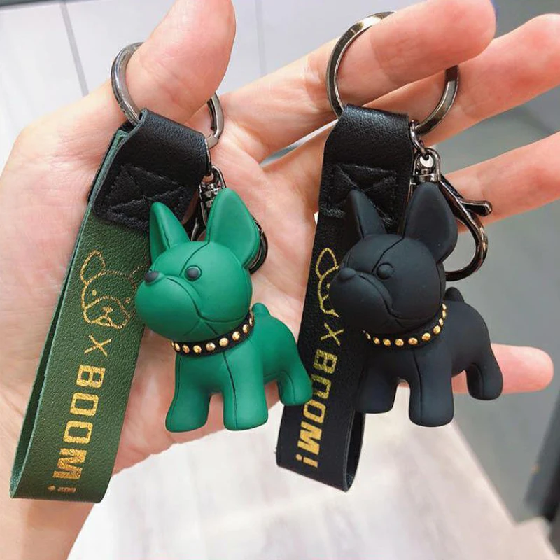 

Creative Law Fighting Dog Cartoon Keychain Cute Pit Bull Shiba Inu Doll Key Chain Bag Pendant