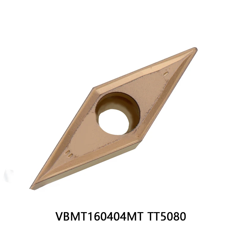 Original VBMT160404MT TT5080 VBMT160408MT TT5080 CNC Blade Lathe Cutter VBMT160404 MT Carbide Inserts Turning Tools Cutting