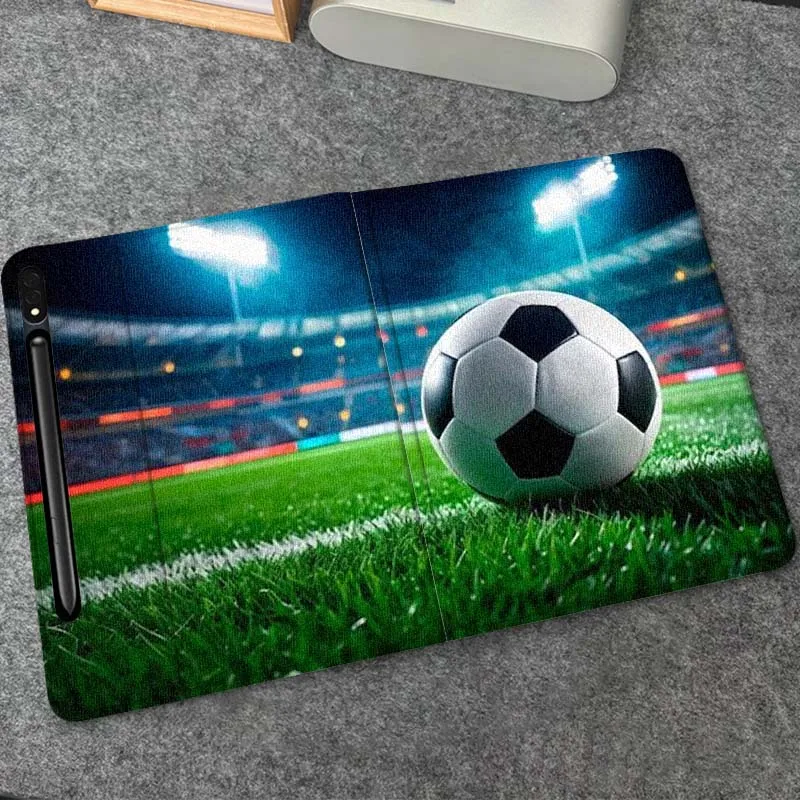

Soccer Field Stadium Light Gift For Samsung Galaxy Tab S10 S9 S8 S7 FE Lite Soft Flexible Support Tablet Case
