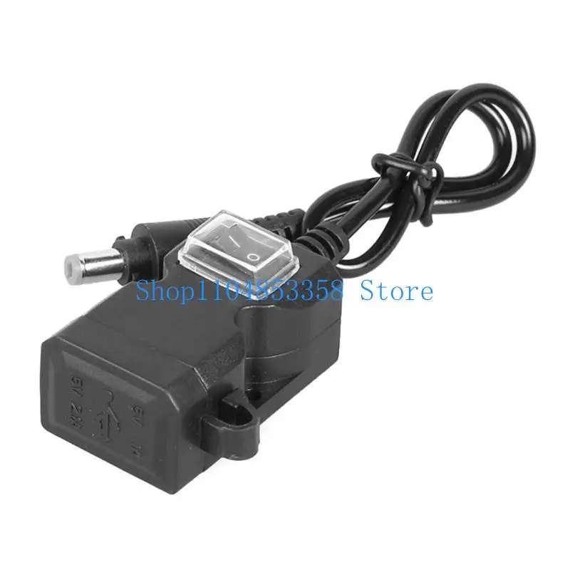 

652F руль, зарядное устройство с двумя USB-портами, автомобильное быстрое зарядное устройство, розетка для источника питания,
