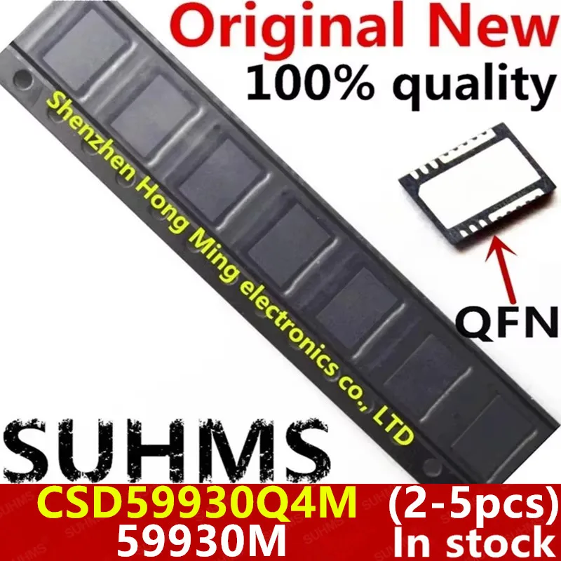 

(2-5 шт.) 100% новый набор микросхем CSD59930Q4M CSD59930M 59930M QFN-18