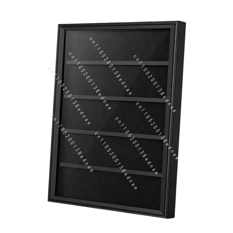 Baseball Card Display Case Display Frame Showcase Storage Holder Lockable With Acrylic Front For Hockey Football