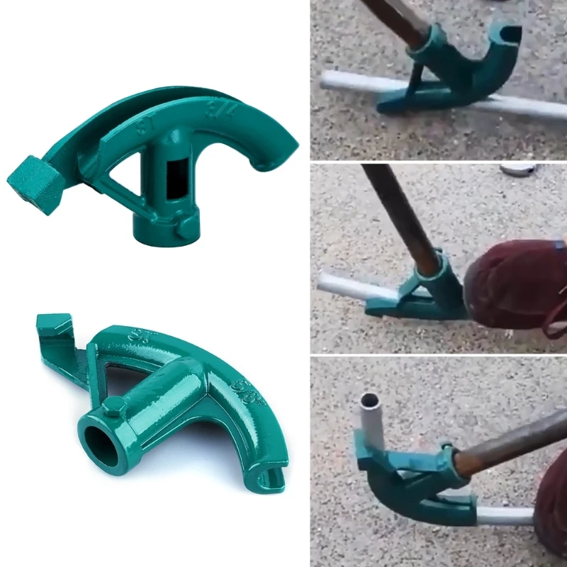 Efficient 90-180 Degree Manual Pipe Bender Tube Bending Tool Perfect for Plumbers, Contractors, Home DIYers Easy to Use