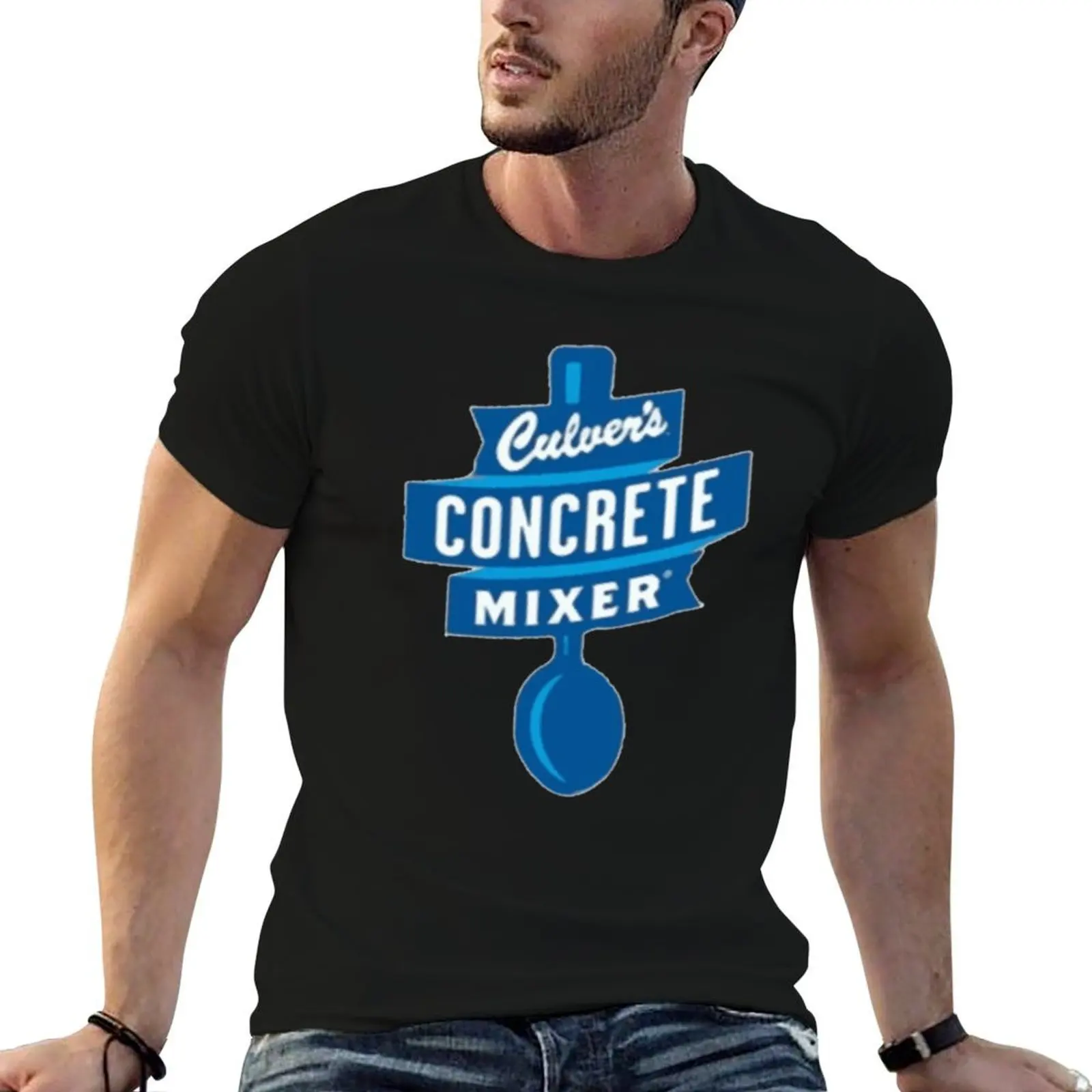 

Culver's Concrete Mixer T-Shirt man graphic t shirt t shirts for man cotton funny g man t shirts for men T-shirt