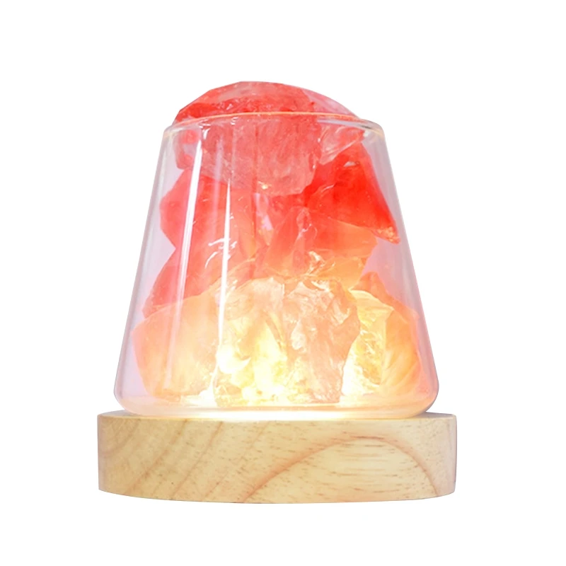 Natural Crystals Essential Oil Diffuser Diffuser with LED Light Dropshipping