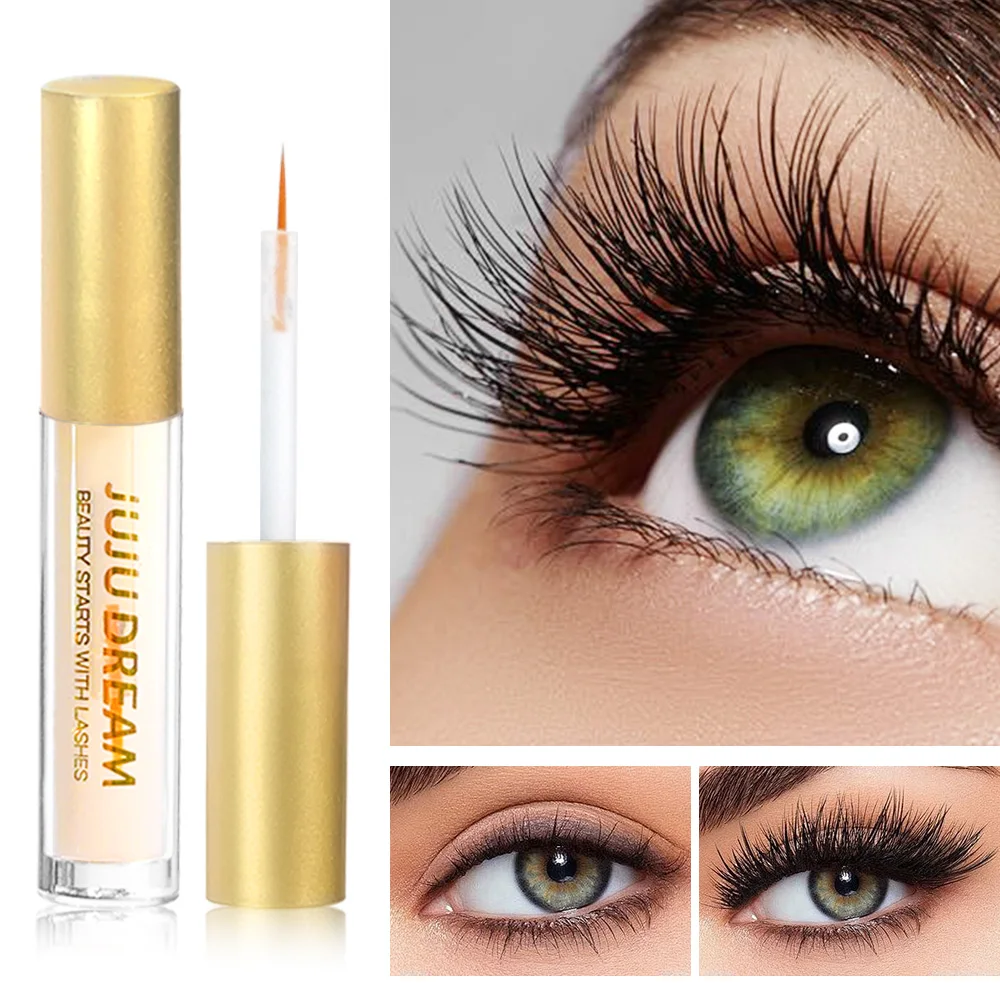 내추럴 덴스 아이래쉬 에센스 - 속눈썹을 풍성하고 컬링하는 영양 공급 포뮬러, 아이 메이크업 젤 마스카라