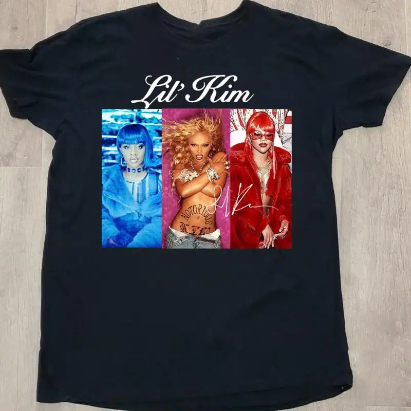 

Lil Kim Signature For Black T Shirt