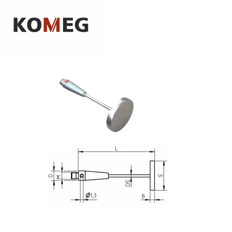 KOMEG disc-shaped coordinate measuring M3 thread K651172