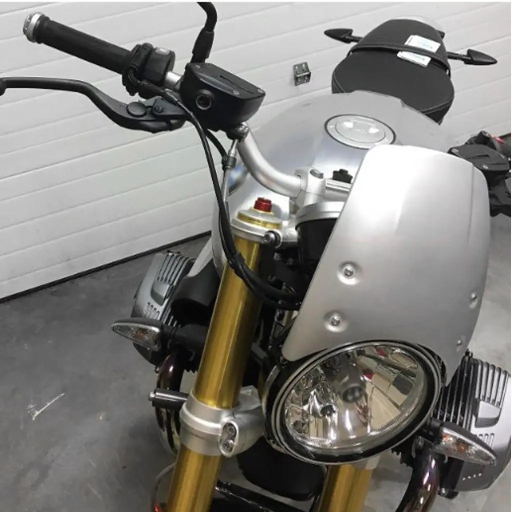 

Motorcycle Windshield Headlight Lamp Fairing Cover w/ for BMW R R9T 2014-17