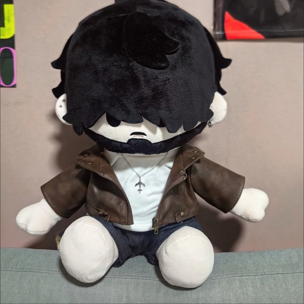Retro-style Leather Jacket. 30cm/20cm/15cm/10cm Size Cotton Dolls' Universal Clothing, Top. - view 2