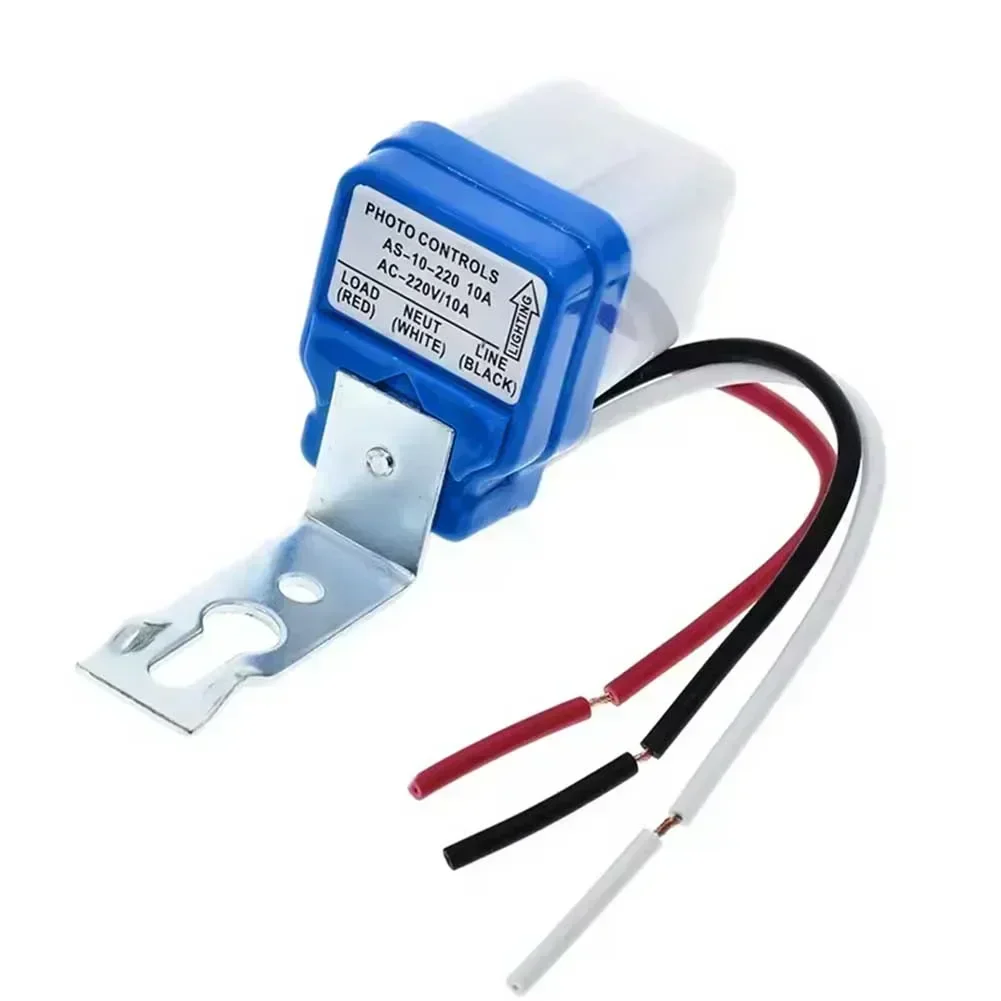 

For Factory Lighting Light Control Switch Automatic Light Sensor 10M Sensing Range 50g Net Weight For Outdoor Lights