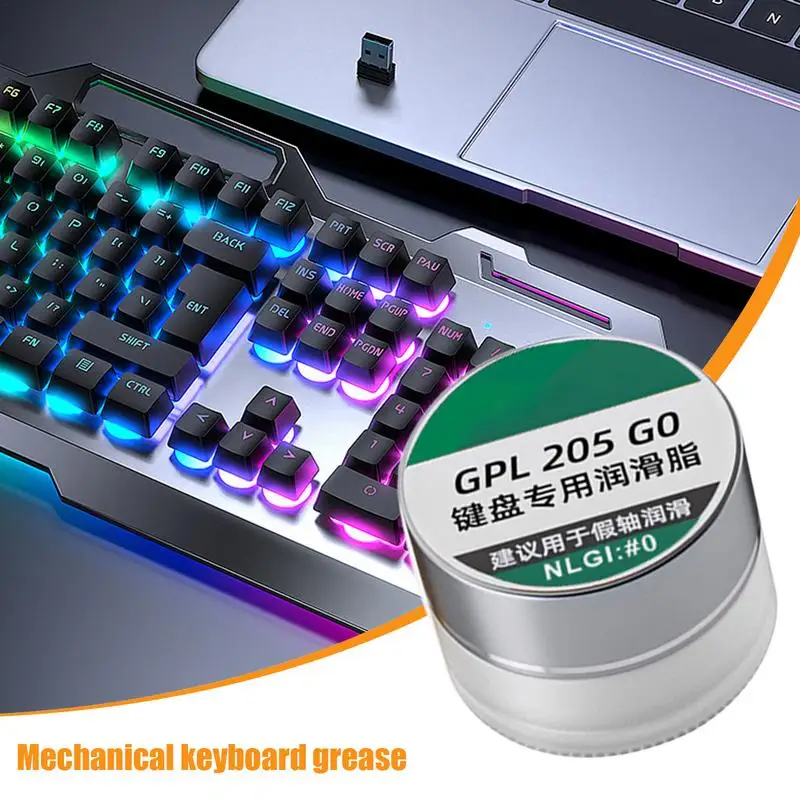 Computer Keyboard Grease Mechanical Keyboard Stabilizer Grease Maintenance Fluorine Silencer Oil Comfortable Typing Experience