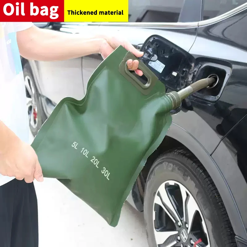 Soft Oil Bag All-Terrain Vehicle Outdoors mx Collapsible Oil Bladder Off-Road Motocross Portable 5L 10L 20L 30L 2.64GAL ATV
