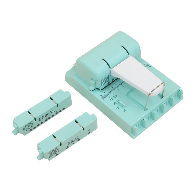 Multifunctional Binding Machine Creative DIY Loose-leaf Binding Interchangeable Module Manual Punching Machine Multifunctional
