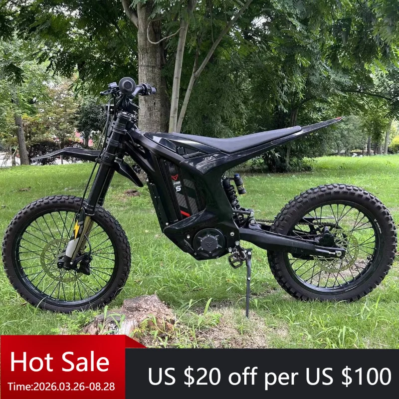 YC 12-Month Warranty Arctic Leopard Cloud Leopard Xe Pro S 20K 72v Electric Off-Road Bike Ebike Adult Bike