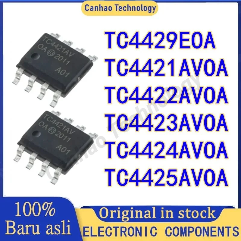 TC4421AVOA TC4422AVOA TC4423AVOA TC4424AVOA TC4425AVOA TC4429EOA TC4421 TC4422 TC4423 TC4424 TC4425 TC4429 IC Chip SOP8 in stock