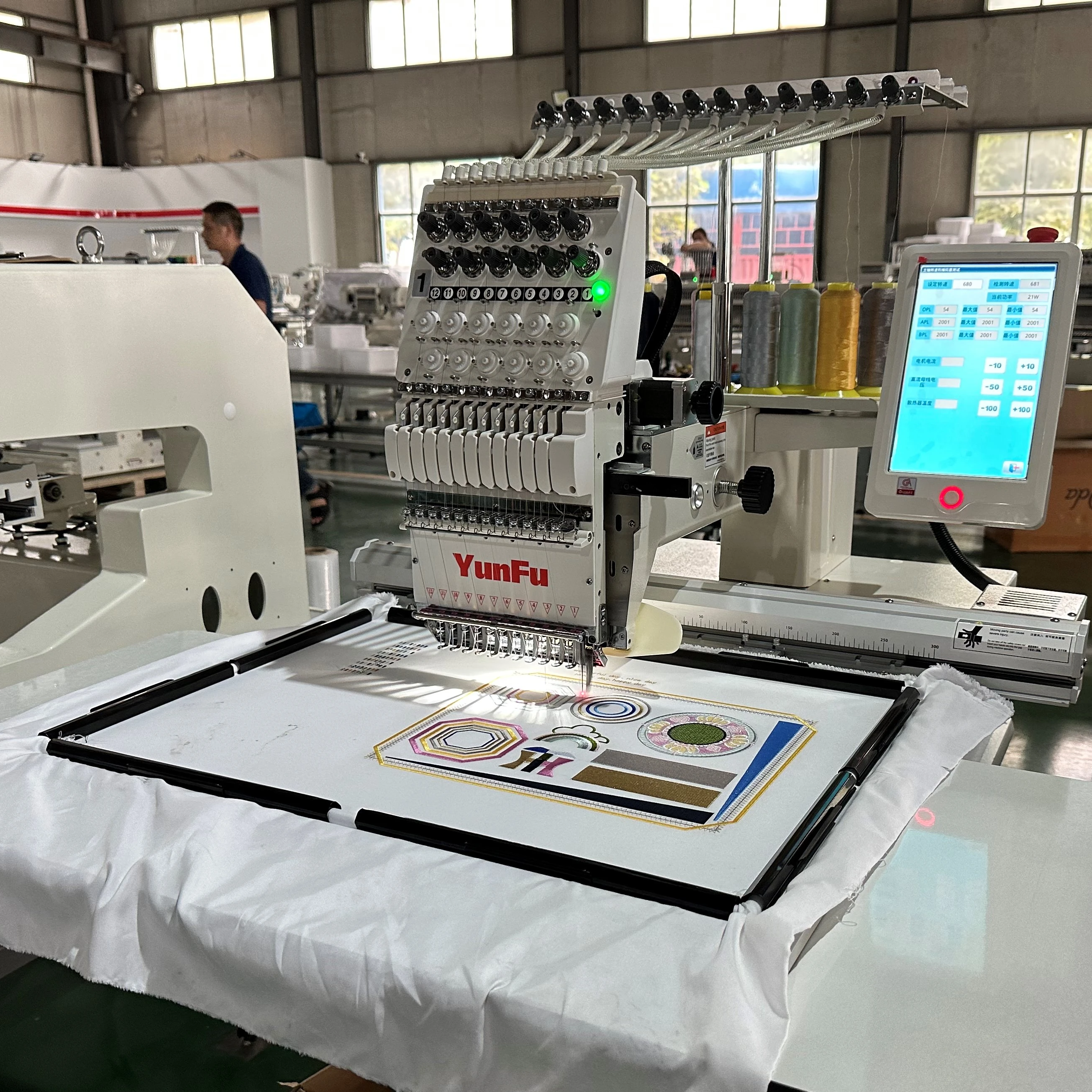 Multifunctional  Big  Embroidery  Machine Mini and Big  Embroidery Machine for Cap