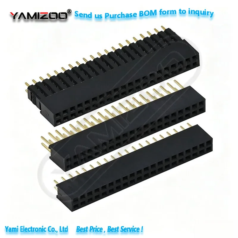 2*20 Dreischichtige, erhöhte 2,54-mm-GPIO-Header-Platine, geeignet für Raspberry Pi 3B, 3B+ und 4B. – Detail 4