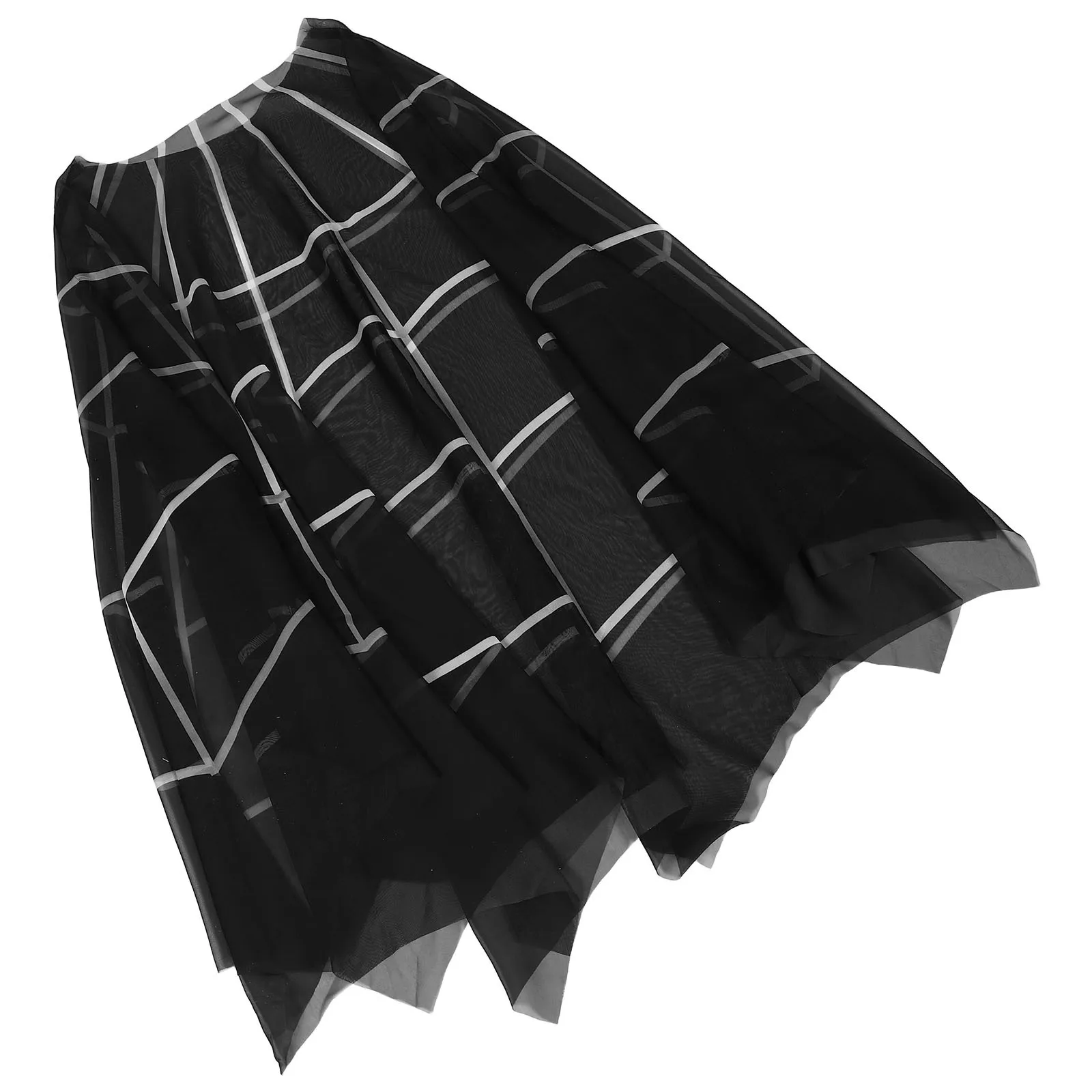 

Creative Spider Web Cape Women Shawl Polyester Elastic Fiber Dress Up Cloak Halloween Cosplay Costume Rave Party Shawl