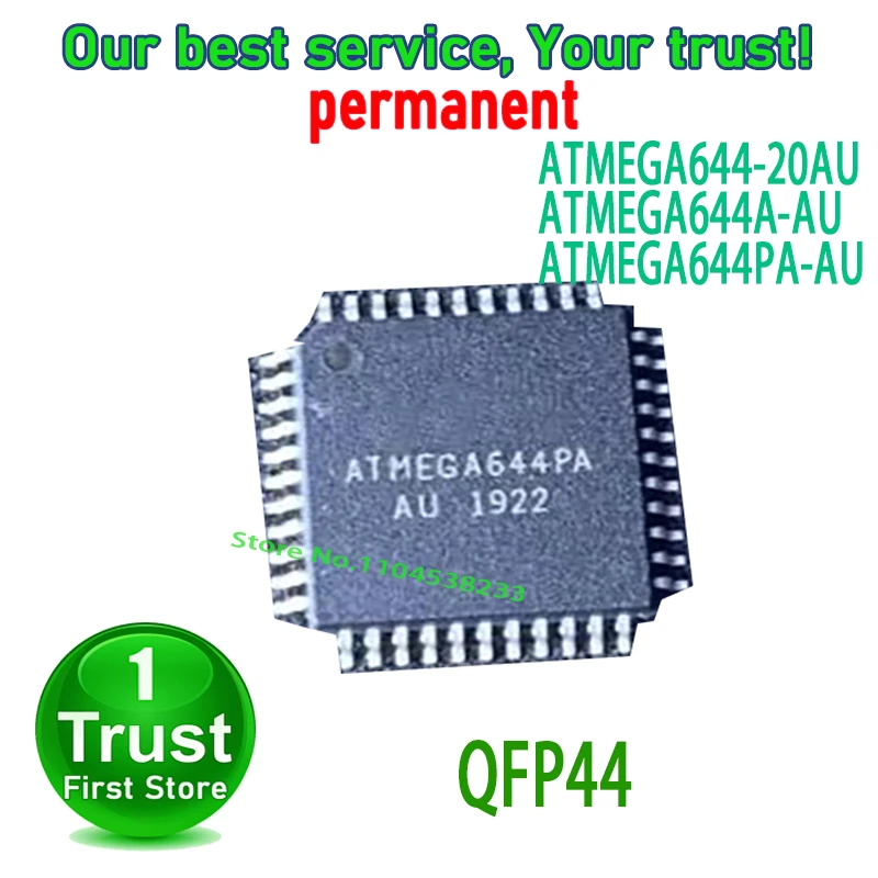 ATMEGA644PV-10AU  10PCS  644PA-AU 644P-20AU QFP44 ATMEGA644PV-10AU ATMEGA644PA-AU ATMEGA644P-20AU