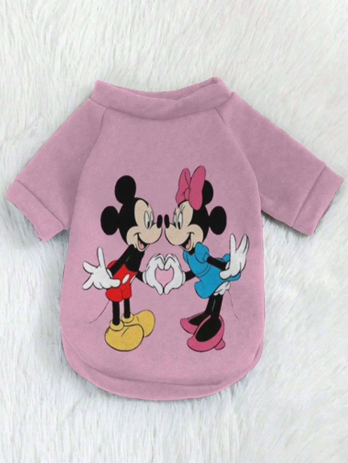 Abbigliamento per cani autunnali maglione taglie forti per animali domestici con Disney Mickey Minnie element printed puppy new pet felpa con