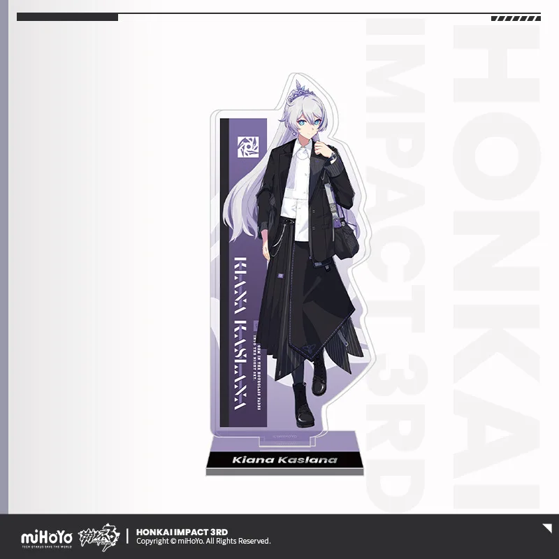 15CM MIHOYO Figure Game Honkai Impact 3rd Cosplay VALKYRIES Stand Elysia Kiana Mei Durandal acrilico statua accessori Anime