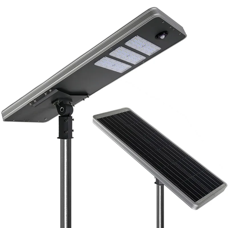 Competitive Price New Design Integrated Light Emitting Diode Integrated 60w Light Emitting Diode Solar Panel Street Light view 2