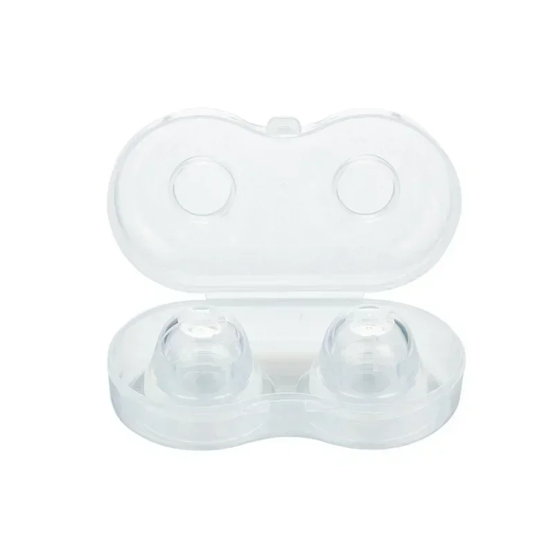 2pc silicone mamilo correção niplette escudo otário corrector plana silicone mamilo correção de mama invertido mamilo