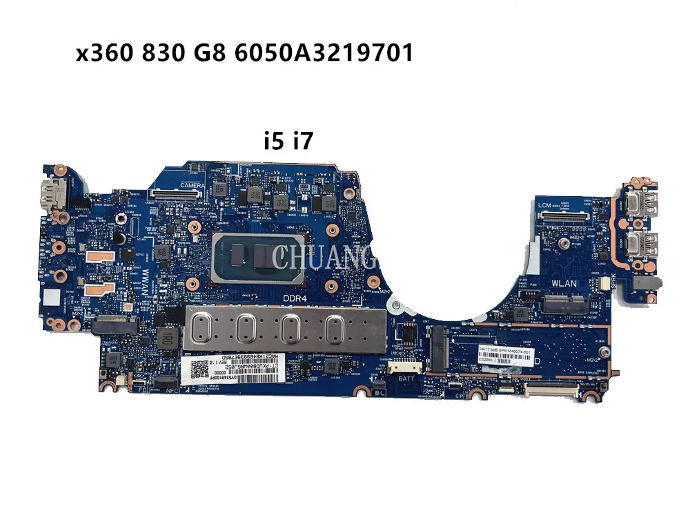 

For HP Elitebook x360 830 G8 Laptop Motherboard 6050A3219701 M46085-601 i5-1135G7 i7-1165G7 8G16GB 100%