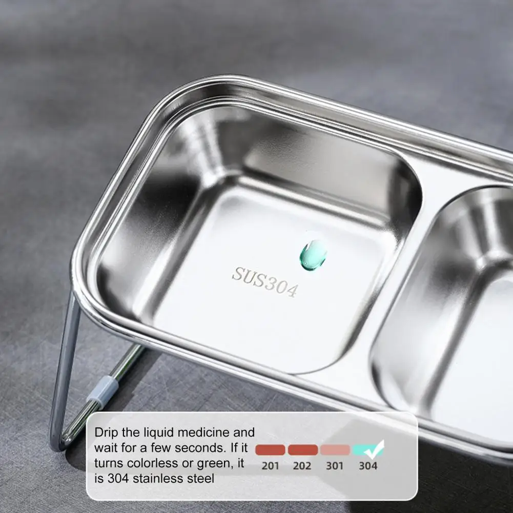 قدرة وعاء الحيوانات الأليفة الفولاذ المقاوم للصدأ أوعية الحيوانات الأليفة المرتفعة مع حامل عدم الانزلاق للكلاب القطط أطباق الطعام المائية مع القابلة للإزالة