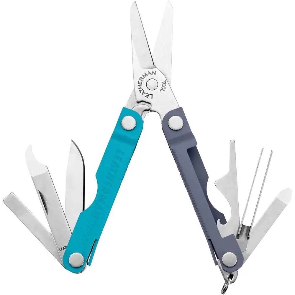 

Compact Keychain Multi-Tool with Grooming Features, Made in USA, Lavender Mist Edition