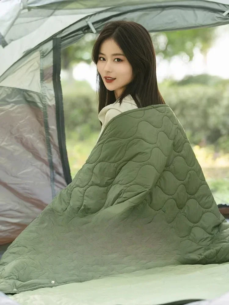 

Camping outdoor usb electric blanket car single and double charging treasure heating