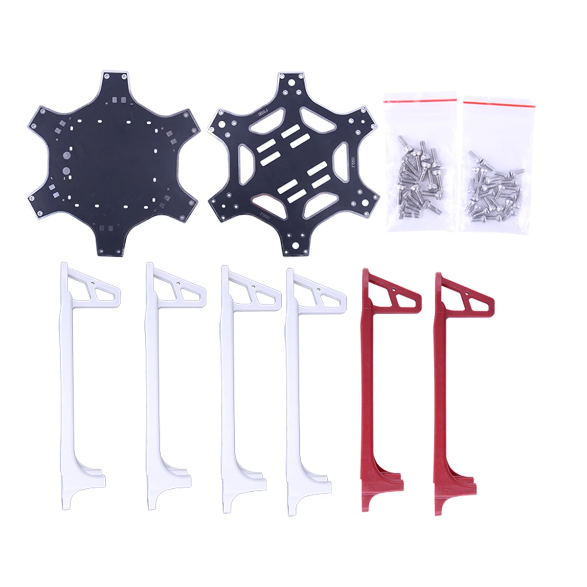 Fpv F550 Hexa Frame Arm HexaCopter Pcb Gimbal Plate for Flamewheel F550 HJ550 Quadcopter with Landing Gear