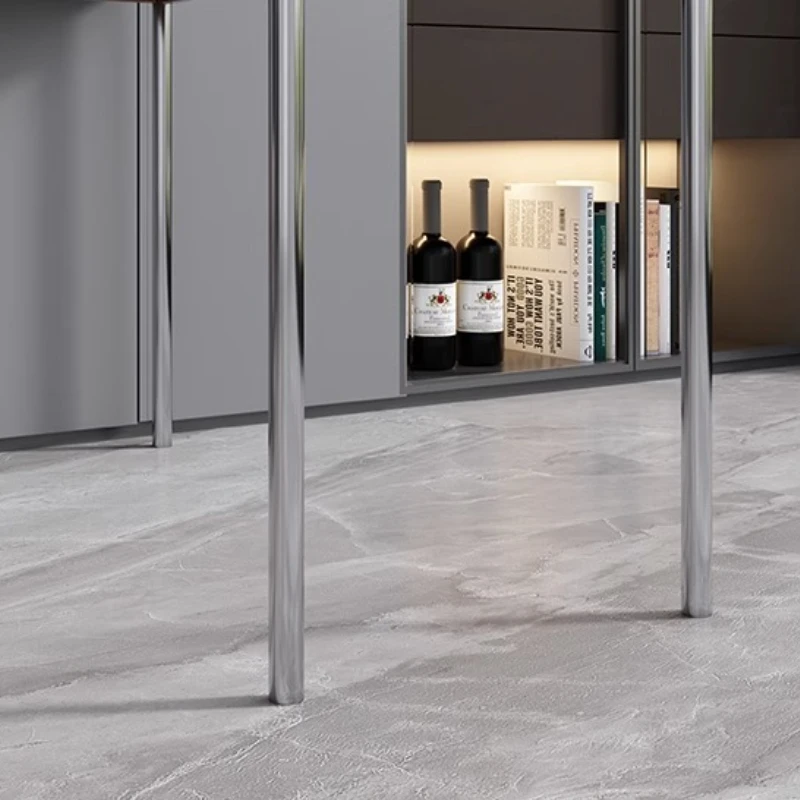 4pcs Stainless Steel Table Legs Mid-Century Modern Desk Base Dining Table Feet Accessories Home Furniture Support Stand