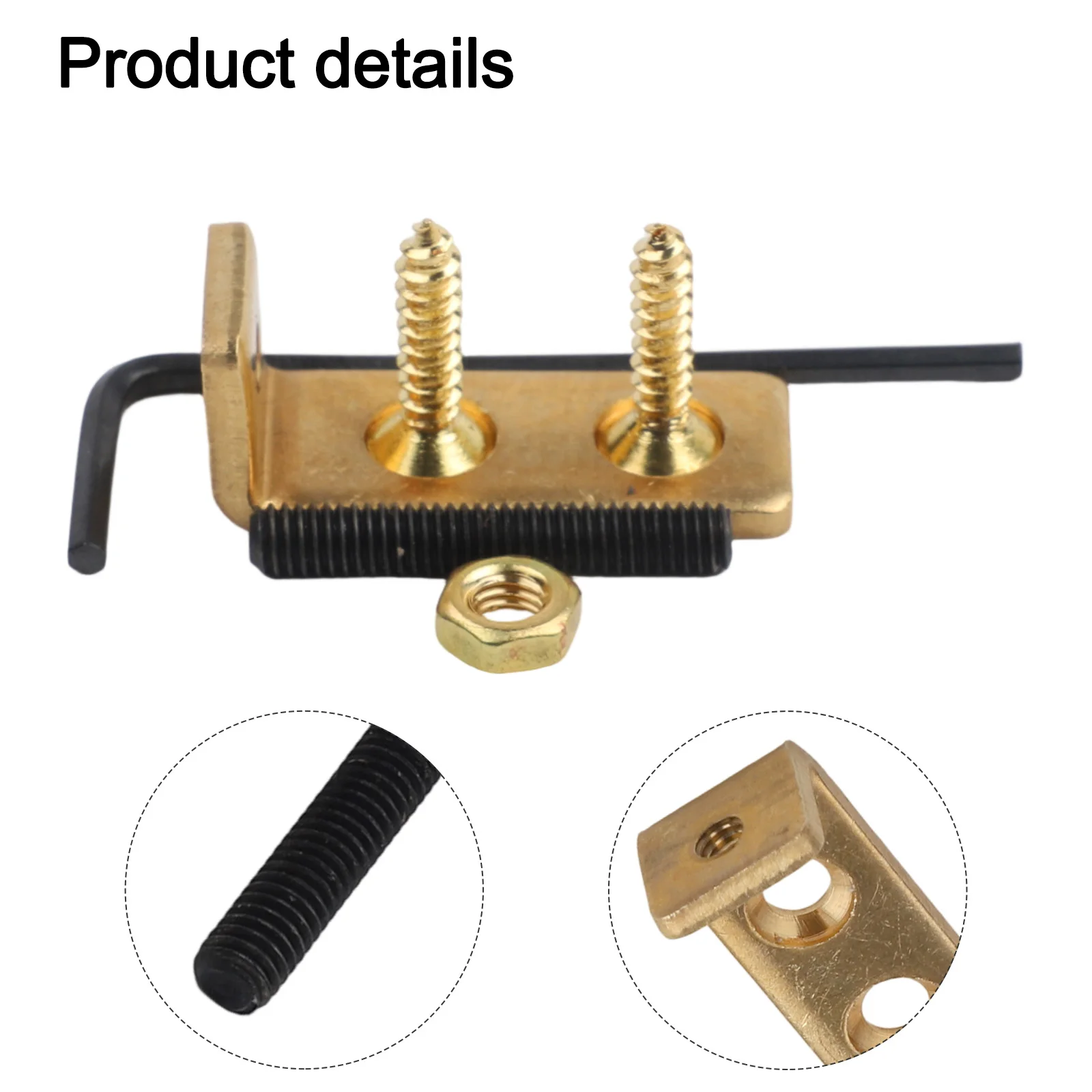 30*13mm Tremolo Stopper Lightweight Tremolo Guitar Part Controller Stability Enhancement Vibrato Control Regular Use