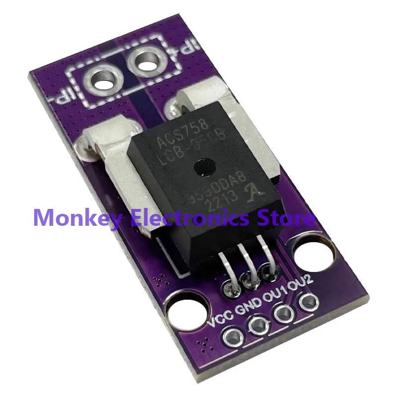 

ACS758LCB-050B/100B-PFF-T Linear Current Sensor Hall Current Module ACS758