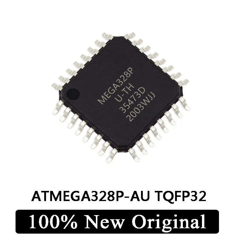 1/5/10PCS ATMEGA328P-AU TQFP32 ATMEGA328P ATMEGA 328P-AU 8-bit Microcontroller MEGA328P 32K Flash Memory Original