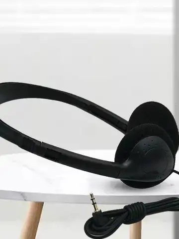 3.5mm Wired Computer Headphone No Microphone Gaming Headset Noise Canceling Sports MP3 Earphone Wired Stereo Headset Universal