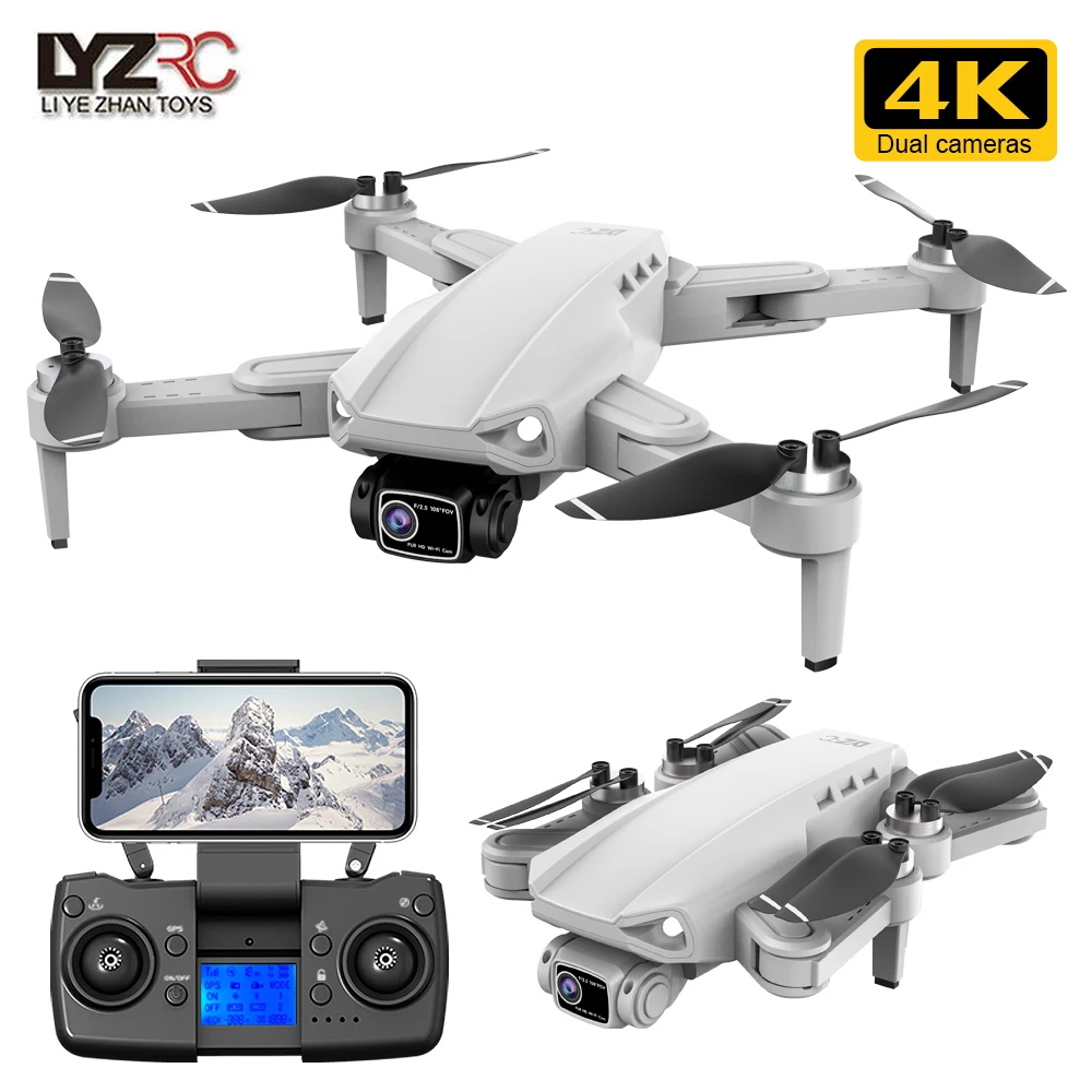 Imagem -05 - Pro se Profissional Drone 4k Gps 5g Wi-fi Motor sem Escova Câmera Dupla Drone rc Quadcopter Helicóptero Fpv L900