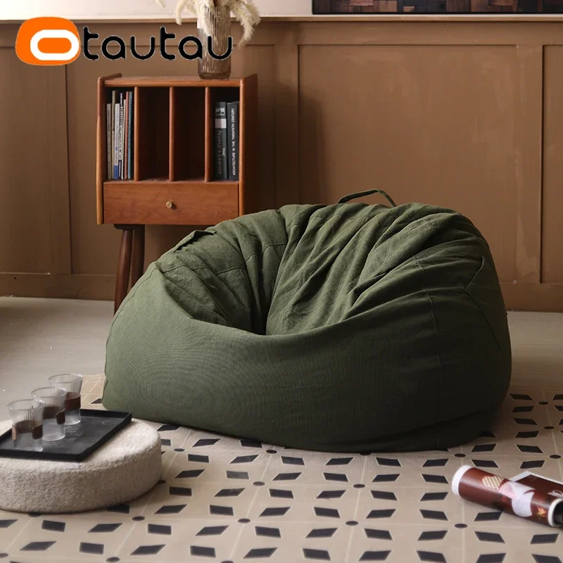otautau-corduroy-big-bean-bag-cover-dd181【no-filler-inside-you-need-to-buy-filler-by-yourself-】