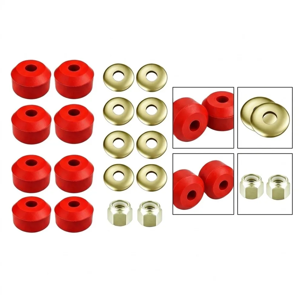 For Tighter Steering Control Sway Bar End Link Kit Off-road Performance Bushings Polyurethane End Link Grommet Set