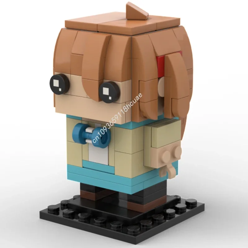 

Набор строительных блоков MOC Neuro-sama Brickheadz, 169 деталей: Решите задачи с помощью творчества! Идеальный подарок для подростков и взрослых коллекционеров на Рождество.