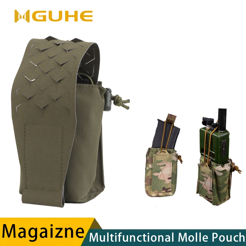 

5.56 Magazine Pouch, 7.62 Magazine Pouch, Radio MAG GP Bag, Hunting Vest Chest Rig Accessories, Tool Storage MOLLE Pack