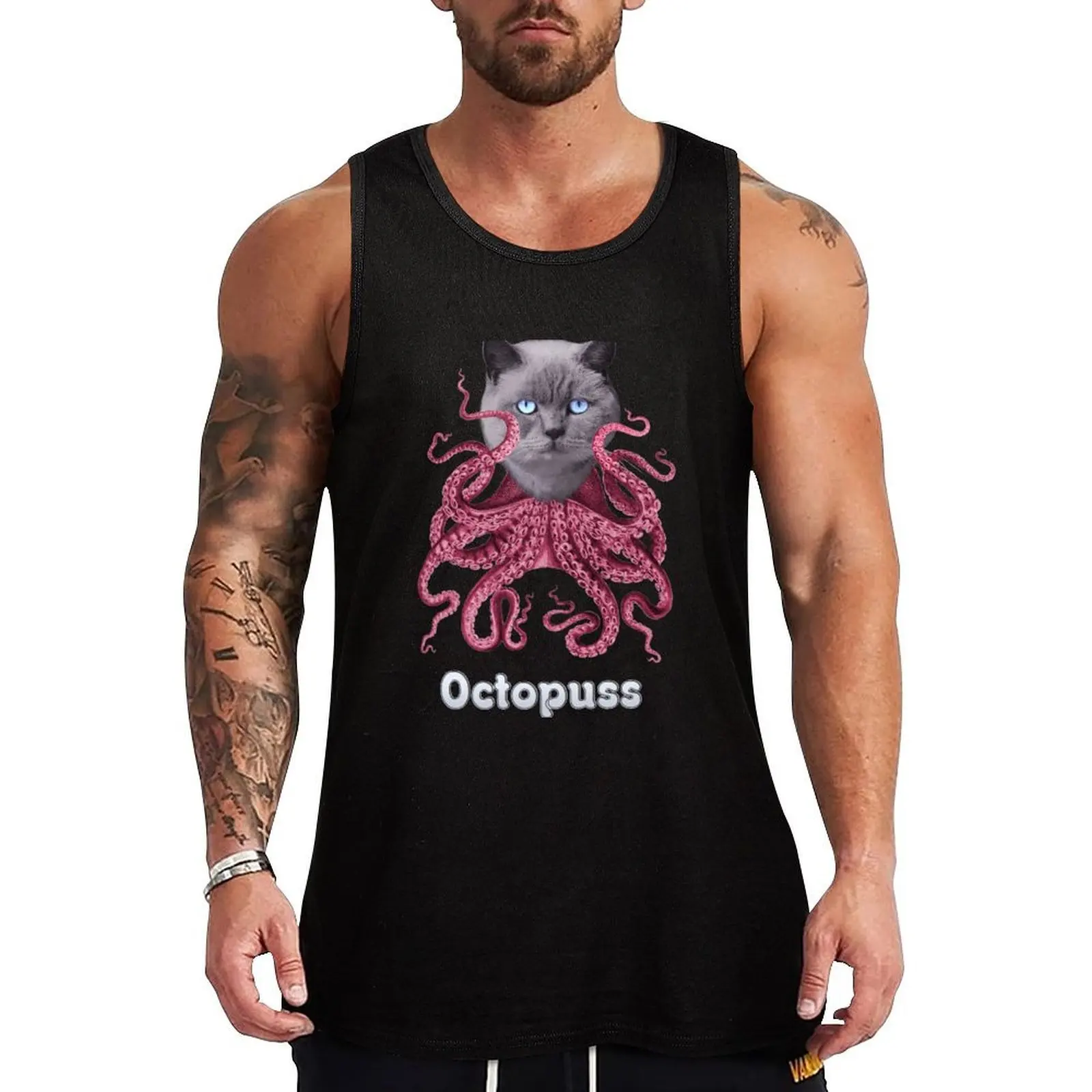Octopuss Tank Top Work Outdoor Tank Top Durable Utility Sleeveless