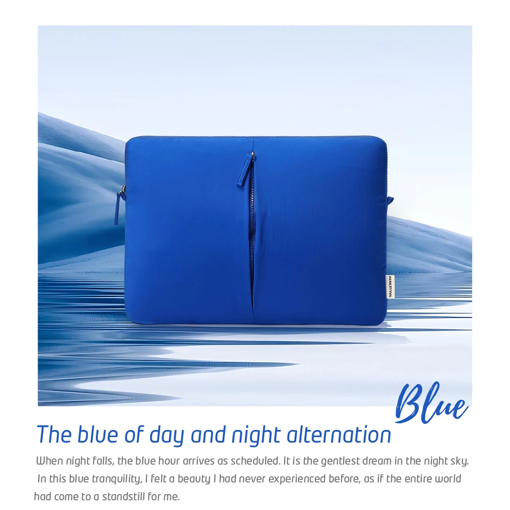 여성용 경량 노트북 슬리브 가방 13 15 16인치, 맥북 에어 프로 델 레노버 HP용 노트북 케이스, 휴대용 노트북 가방