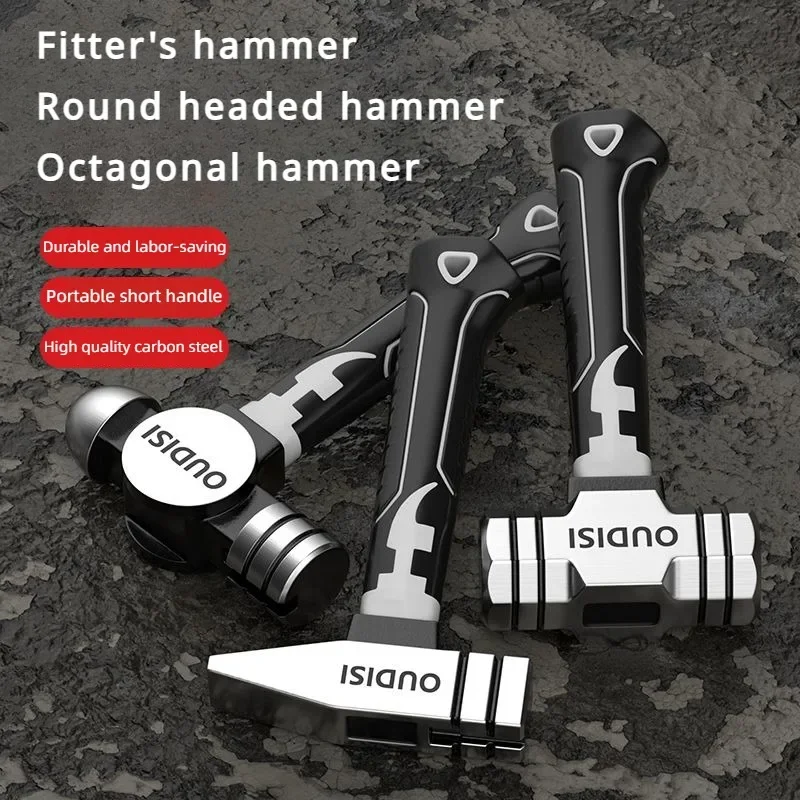 Imagem -02 - Oudisi-mini Octogonal Carneiro Chifre Martelo Multi Funcional Magnético Heavy Duty Aço de Alto Carbono Carpintaria Prego