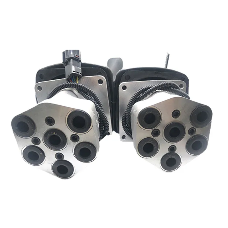 For Doosan Control DX260 DX225LC Joystick Valve DX225 Joystick Pilot Valve Assembly Excavator Cabin Operating Rubber Handle