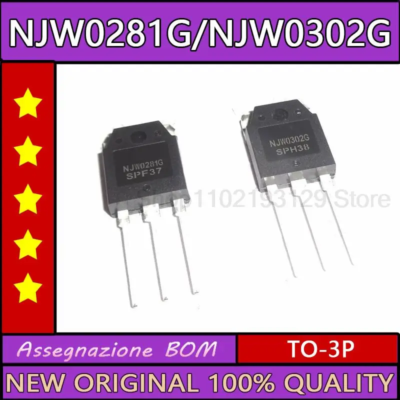 Brand new original imported njw0281g paired with njw0302g